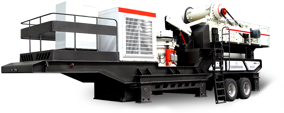 輪胎式移動破碎站